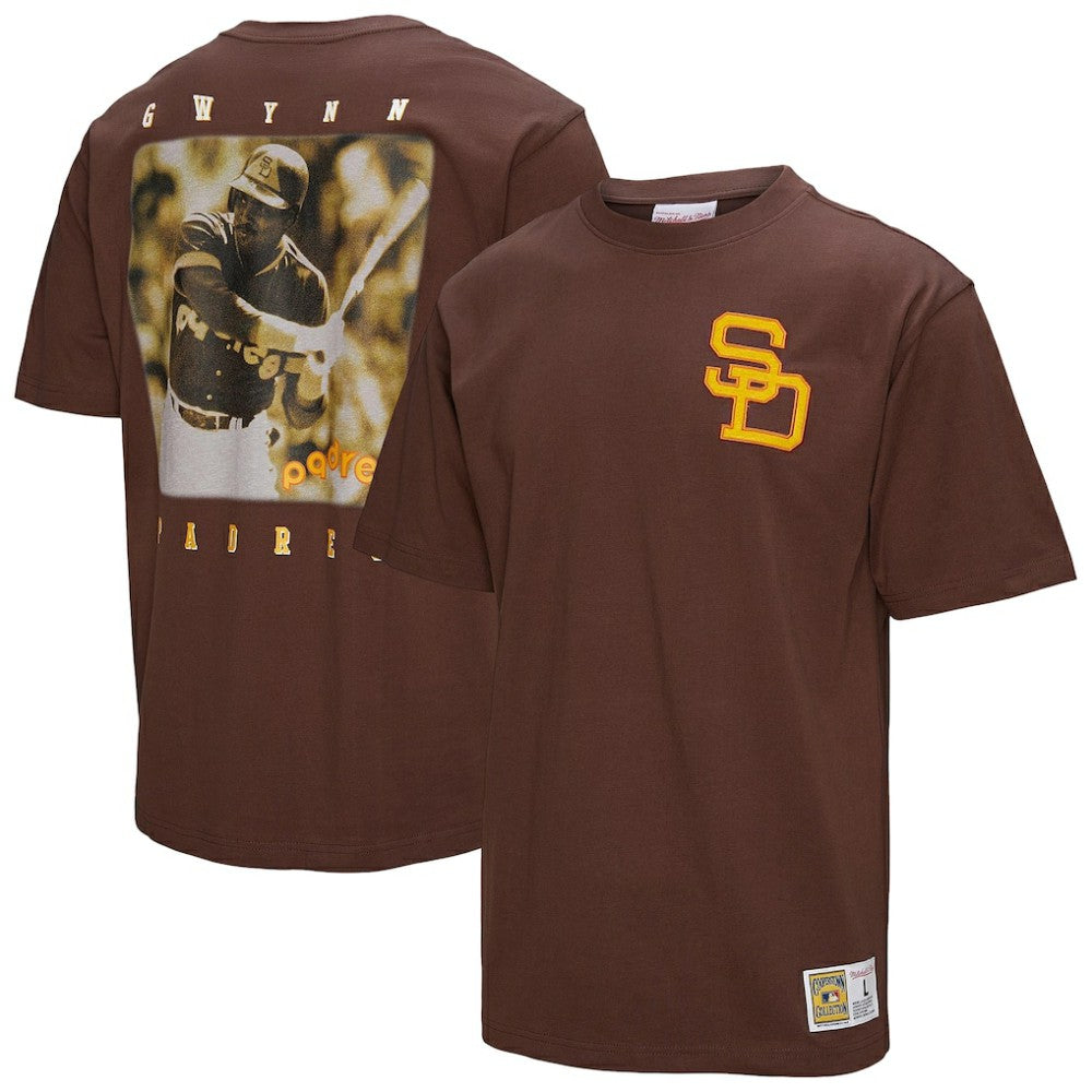 Tony Gwynn San Diego Padres Mitchell & Ness Legends Collection Vintage Logo T-Shirt Clearance