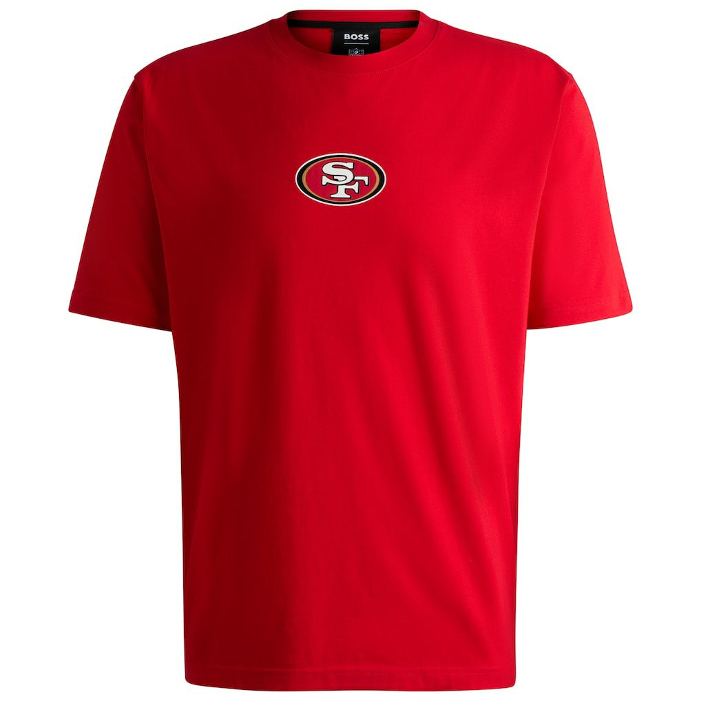San Francisco 49ers Hugo Boss Unisex Brady T-Shirt Scarlet - NFL
