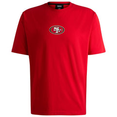 San Francisco 49ers Hugo Boss Unisex Brady T-Shirt Scarlet - NFL