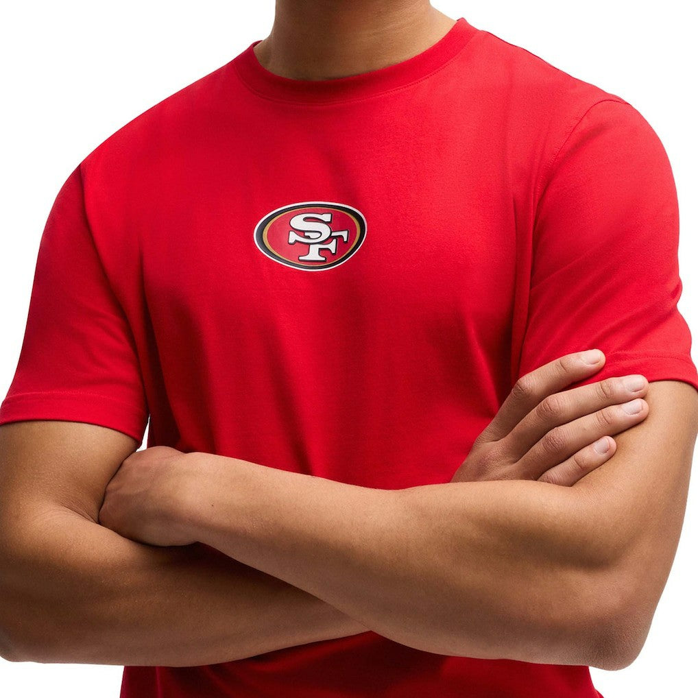 San Francisco 49ers Hugo Boss Unisex Brady T-Shirt Scarlet - NFL