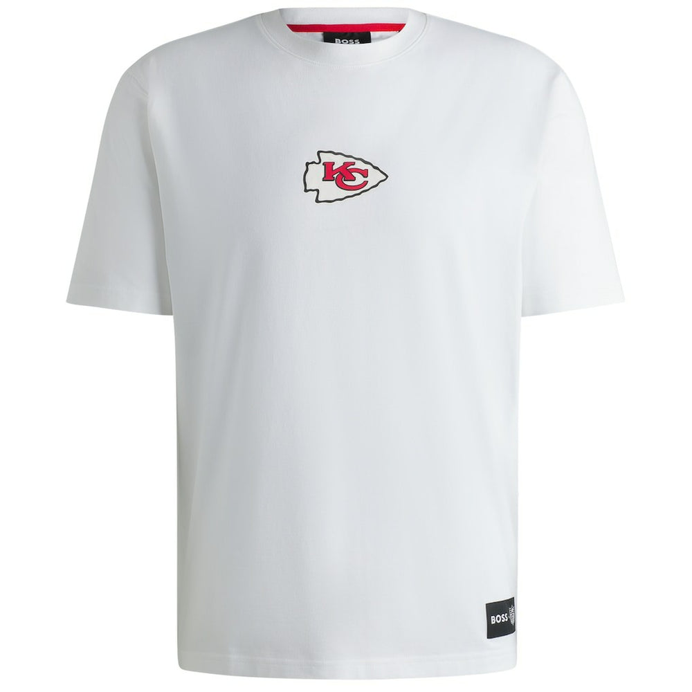 Kansas City Chiefs Hugo Boss Unisex Brady T-Shirt White - NFL