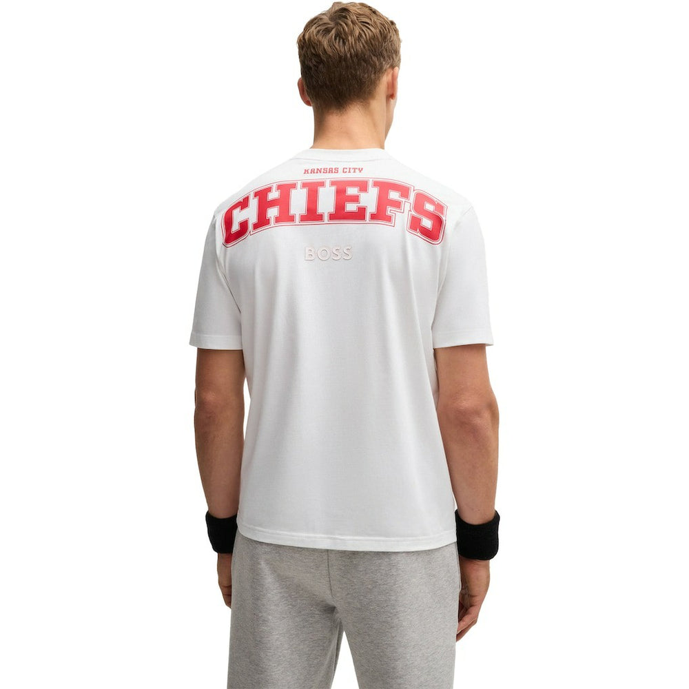 Kansas City Chiefs Hugo Boss Unisex Brady T-Shirt White - NFL