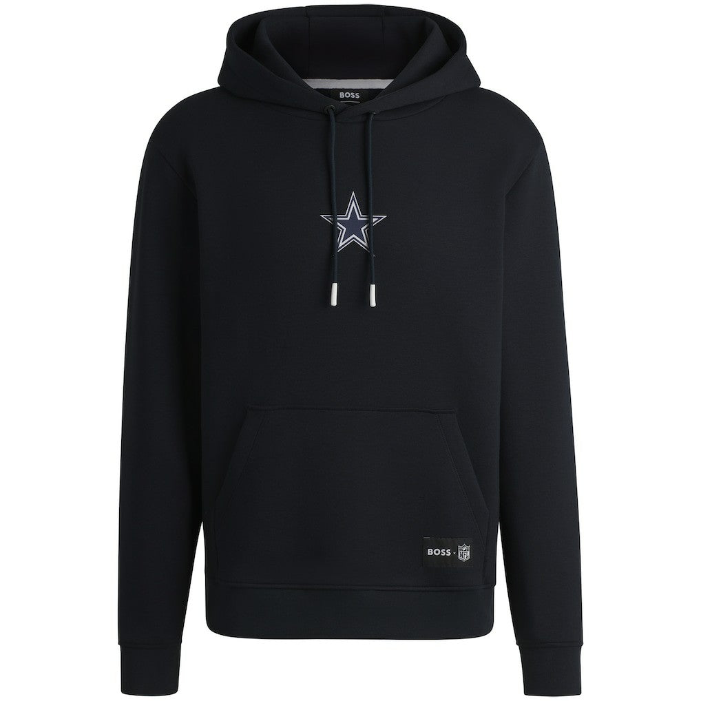 Dallas Cowboys Hugo Boss Unisex Woodson Tri-Blend Hoodie Navy - NFL
