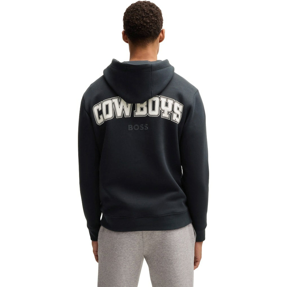 Dallas Cowboys Hugo Boss Unisex Woodson Tri-Blend Hoodie Navy - NFL