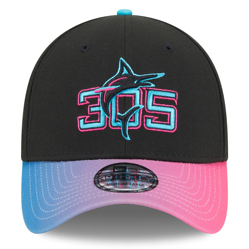 Miami Marlins New Era 2025 City Connect 39THIRTY Flex Hat for sale