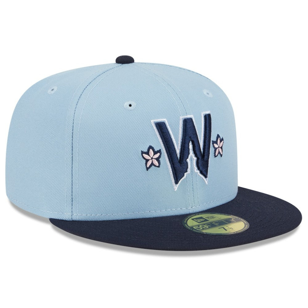 Washington Nationals New Era 2025 City Connect 59FIFTY Fitted Hat Lifestyle