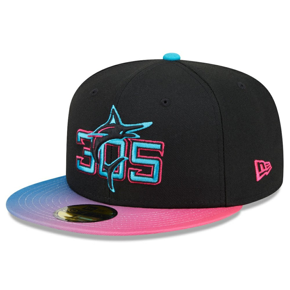 Miami Marlins New Era 2025 City Connect 59FIFTY Fitted Hat Clearance