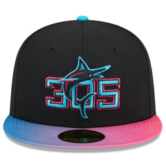 Miami Marlins New Era 2025 City Connect 59FIFTY Fitted Hat Clearance