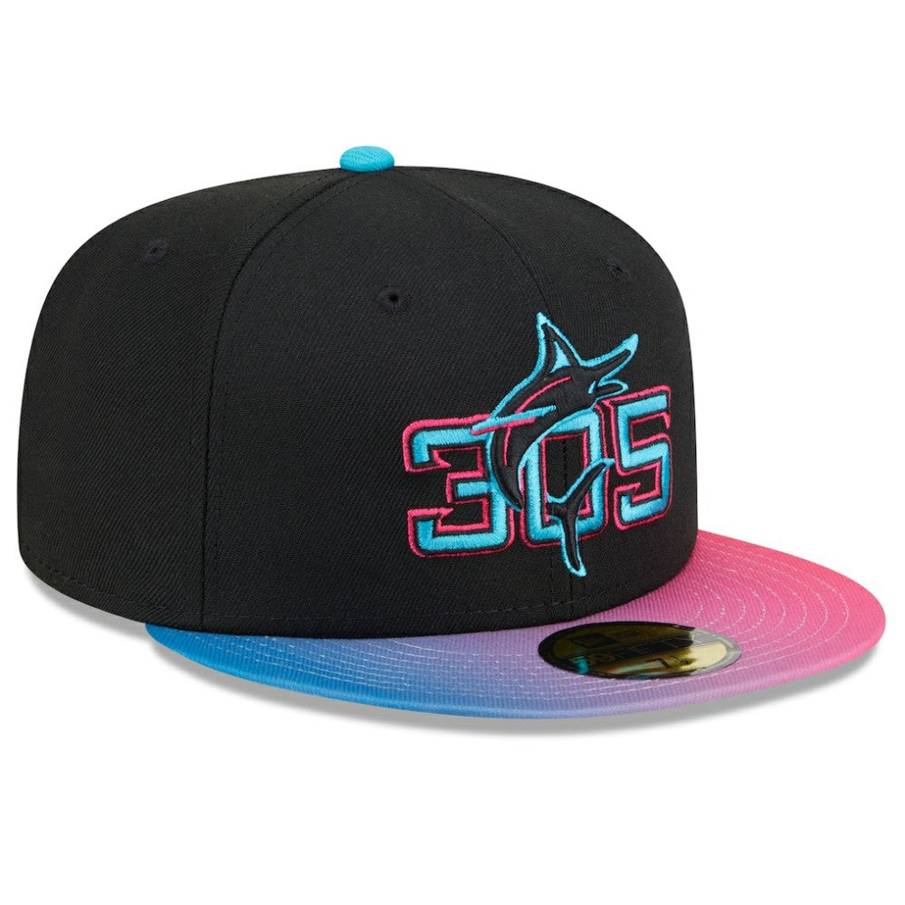 Miami Marlins New Era 2025 City Connect 59FIFTY Fitted Hat Clearance