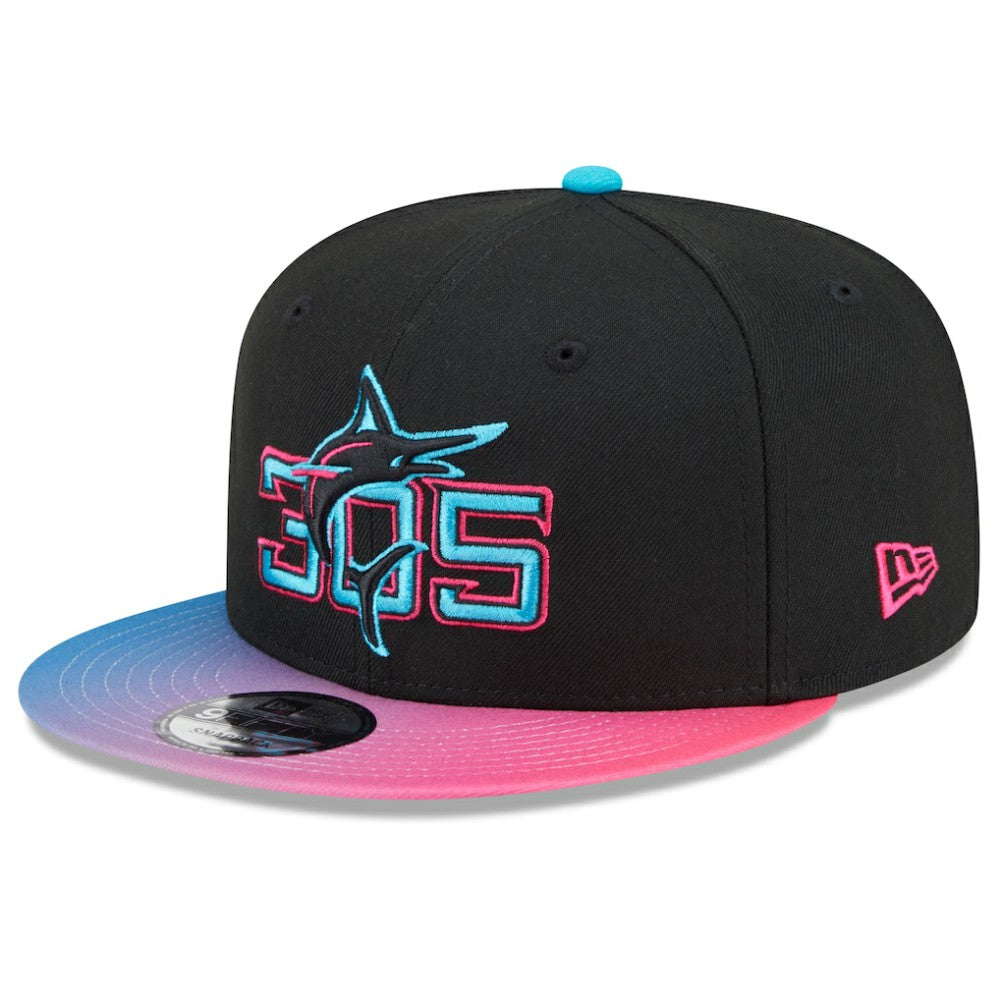 Miami Marlins New Era 2025 City Connect 9FIFTY Snapback Hat for sale