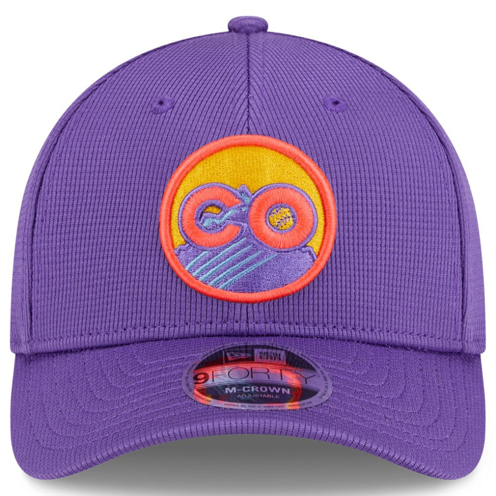 Colorado Rockies New Era 2025 City Connect Batting Practice 9FORTY Adjustable Hat Clearance
