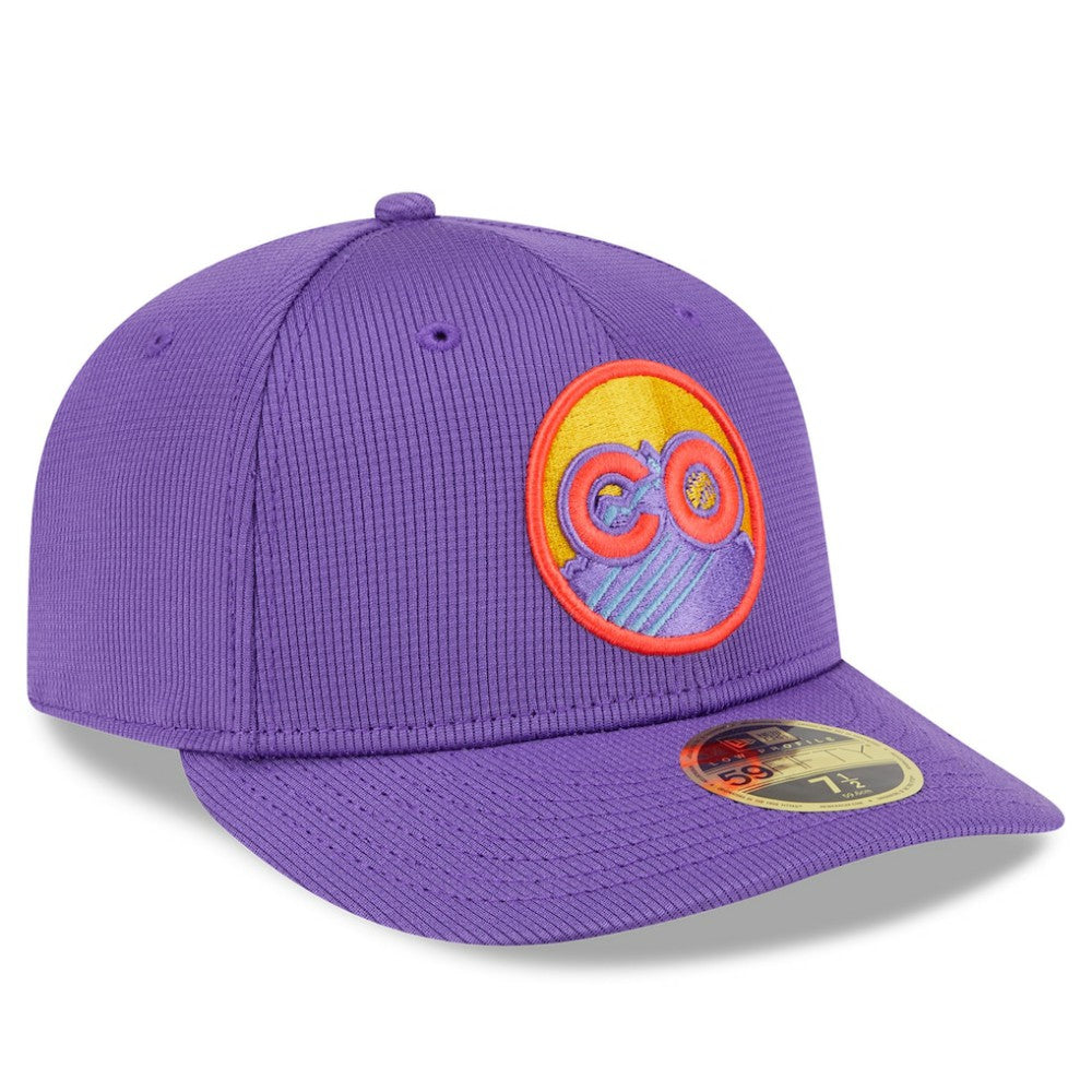 Colorado Rockies New Era 2025 City Connect Batting Practice Low Profile 59FIFTY Fitted Hat Lifestyle