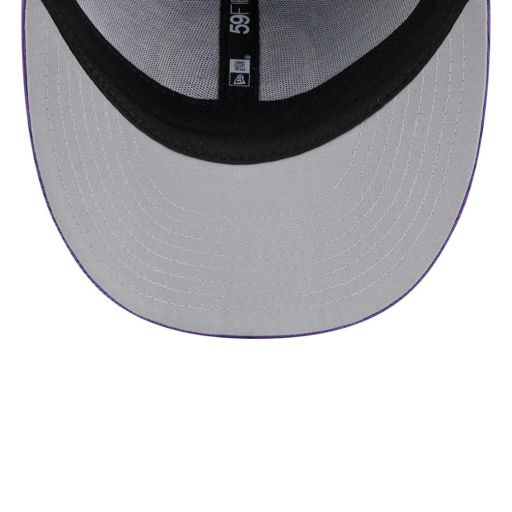 Colorado Rockies New Era 2025 City Connect Batting Practice Low Profile 59FIFTY Fitted Hat Lifestyle