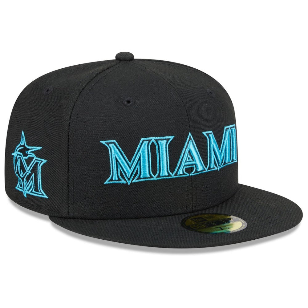 Miami Marlins New Era 2025 City Connect 59FIFTY Fitted Hat Sale