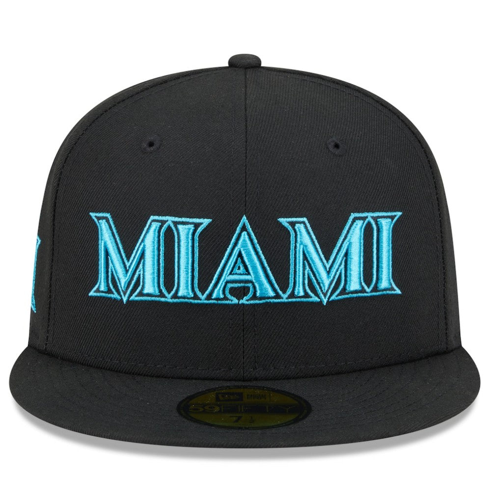 Miami Marlins New Era 2025 City Connect 59FIFTY Fitted Hat Sale