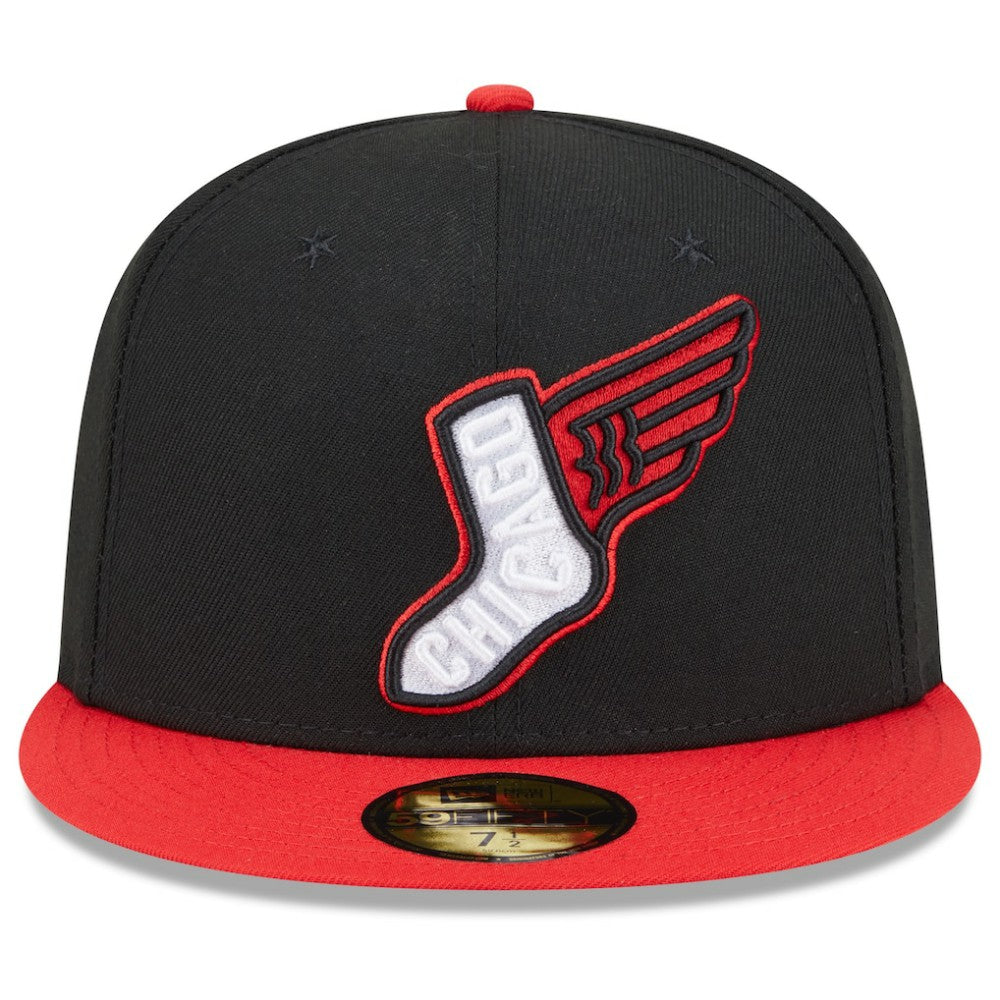 Chicago White Sox New Era 2025 City Connect Alternate 59FIFTY Fitted Hat Sale