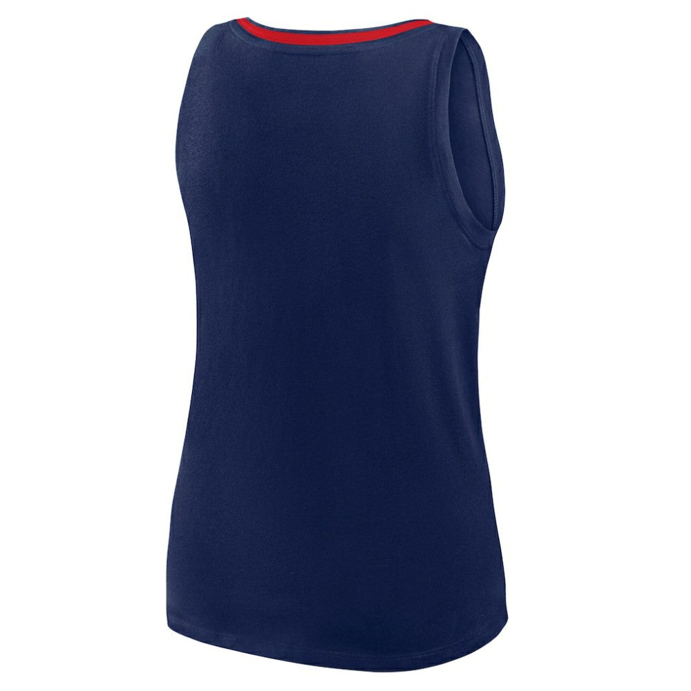 Atlanta Braves Logo Athletic Women's Stellar Win V-Neck Tank Top Lifestyle