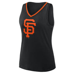 San Francisco Giants Logo Athletic Women's Stellar Win V-Neck Tank Top Near Me
