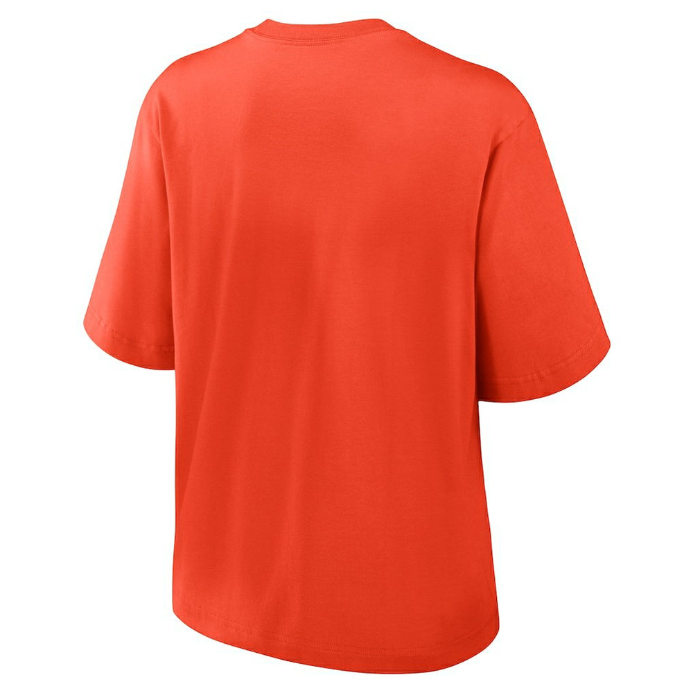 Cincinnati Bengals Women's Glory Arch Boxy T-Shirt Orange - Nike