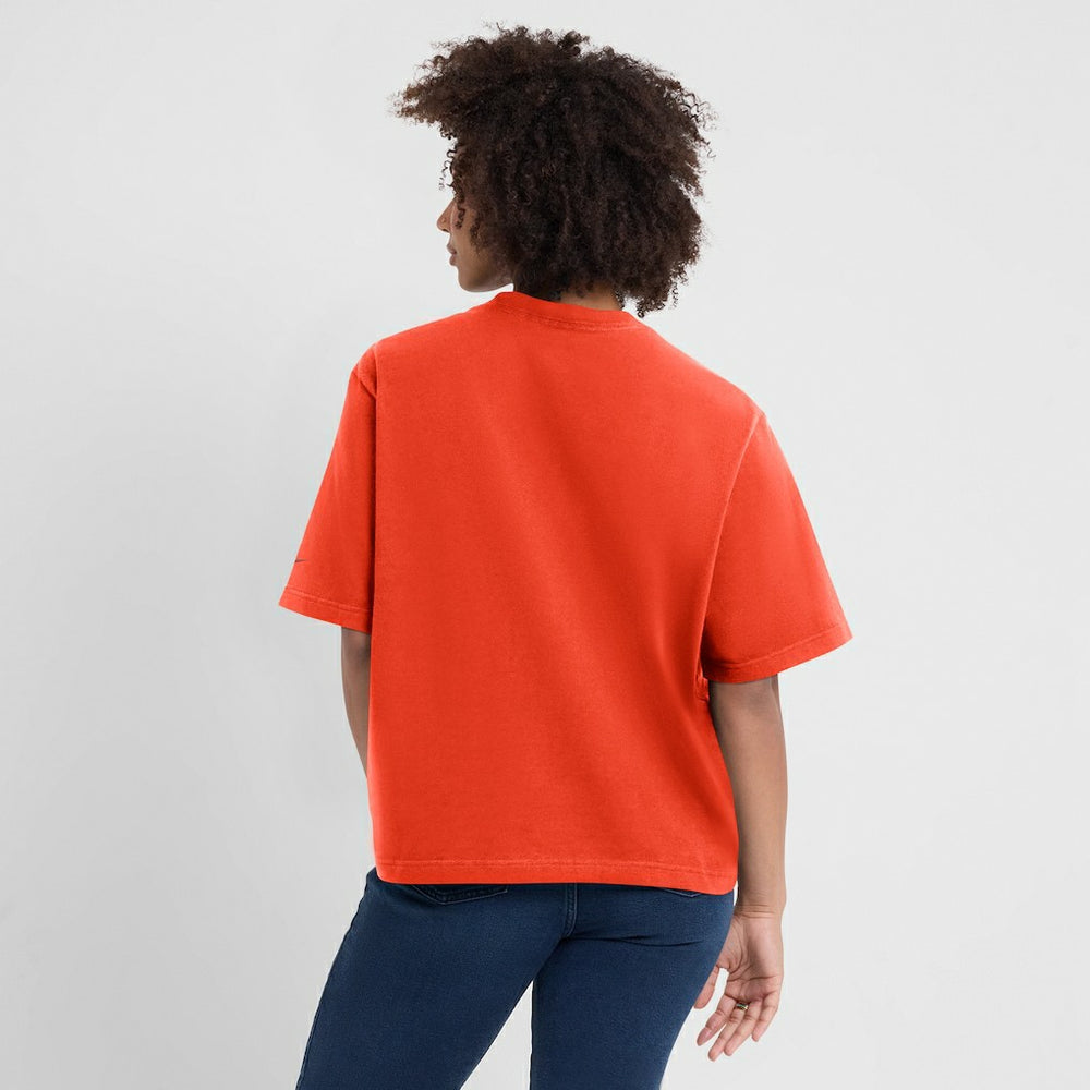 Cincinnati Bengals Women's Glory Arch Boxy T-Shirt Orange - Nike
