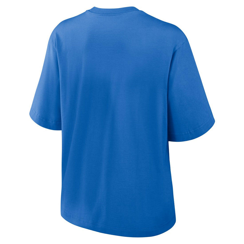 New York Giants Women's Glory Arch Boxy T-Shirt Royal - Nike
