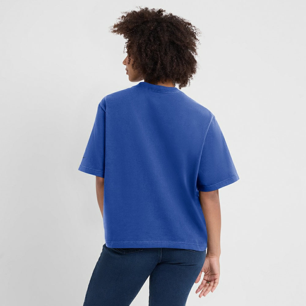 Los Angeles Rams Women's Glory Arch Boxy T-Shirt Royal - Nike
