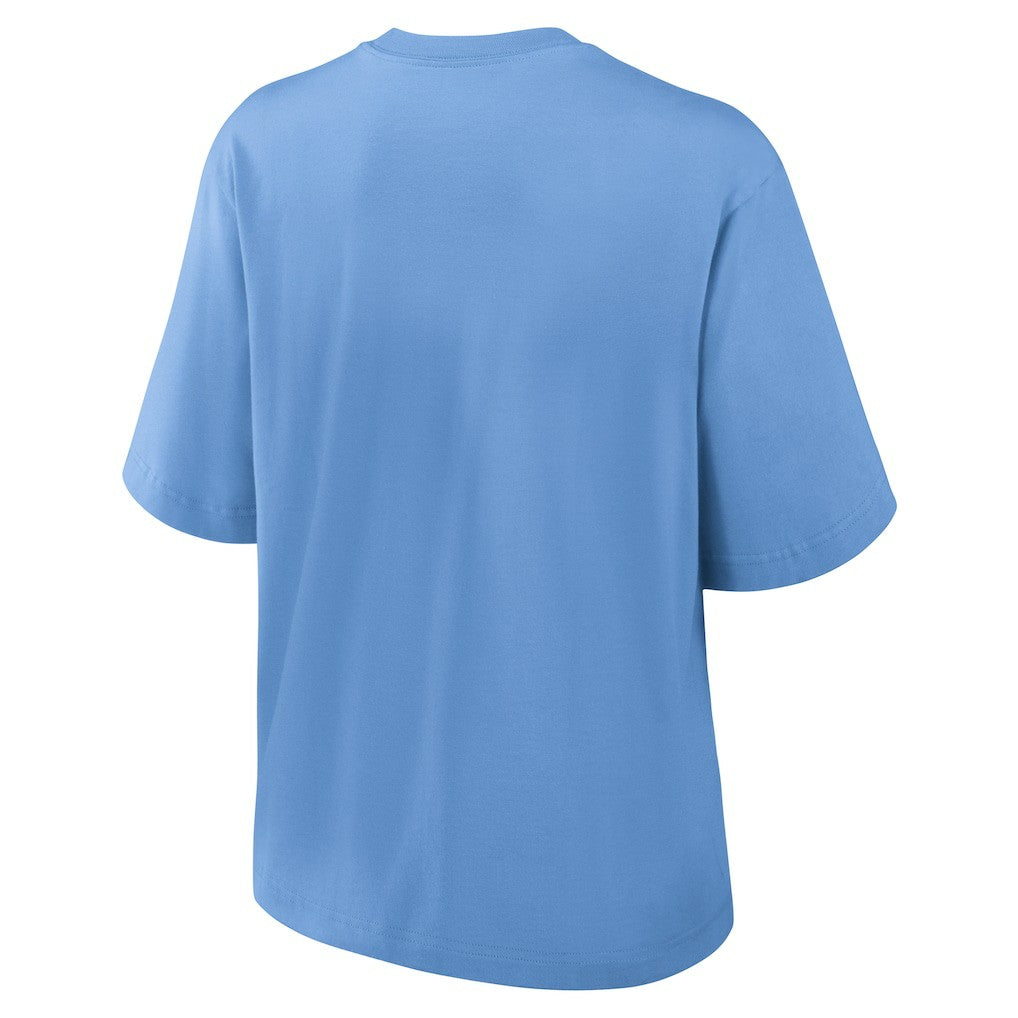 Los Angeles Chargers Women's Glory Arch Boxy T-Shirt Powder Blue - Nike