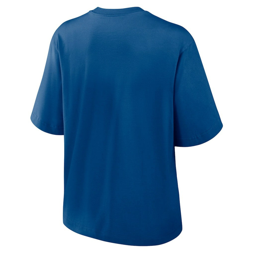 Houston Texans Women's Glory Arch Boxy T-Shirt Blue - Nike