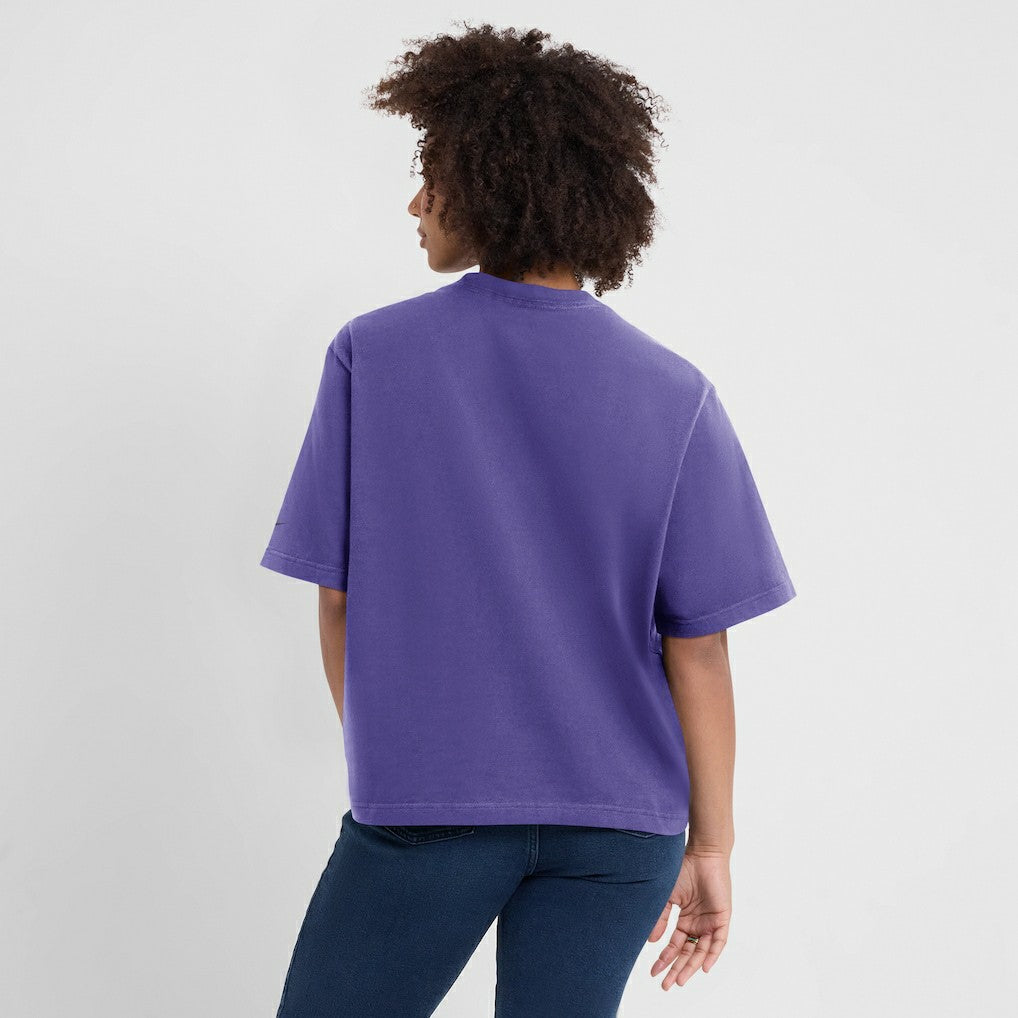 Baltimore Ravens Women's Glory Arch Boxy T-Shirt Purple - Nike