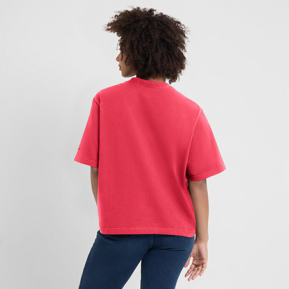 San Francisco 49ers Women's Glory Arch Boxy T-Shirt Scarlet - Nike