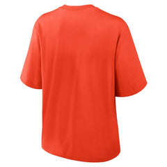 Chicago Bears Women's Glory Arch Boxy T-Shirt Orange - Nike