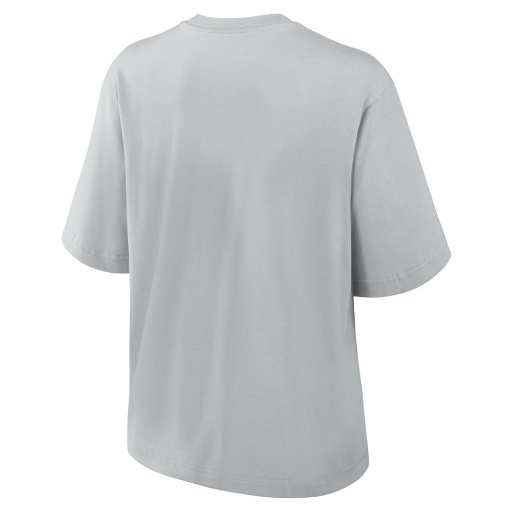 Detroit Lions Women's Glory Arch Boxy T-Shirt Gray - Nike