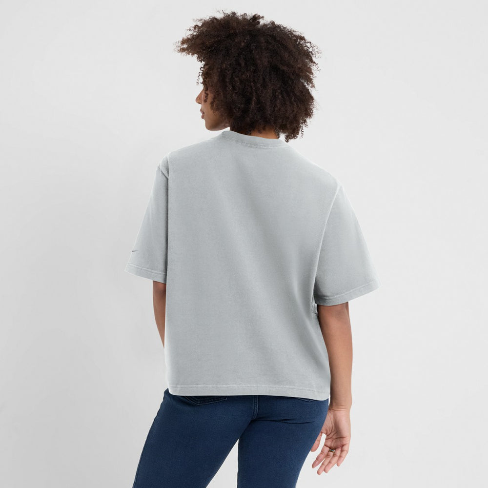 Detroit Lions Women's Glory Arch Boxy T-Shirt Gray - Nike