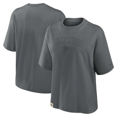 Atlanta Falcons Women's Glory Arch Boxy T-Shirt Charcoal - Nike