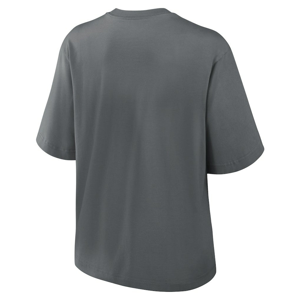 Philadelphia Eagles Women's Glory Arch Boxy T-Shirt Charcoal - Nike