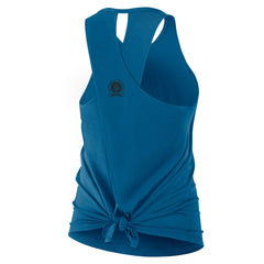 Seattle Seahawks Women's Glory Open-Back Crisscross Dri-FIT Tank Top College Navy - Nike