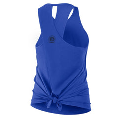 Los Angeles Rams Women's Glory Open-Back Crisscross Dri-FIT Tank Top Royal - Nike