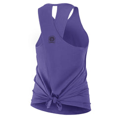 Minnesota Vikings Women's Glory Open-Back Crisscross Dri-FIT Tank Top Purple - Nike