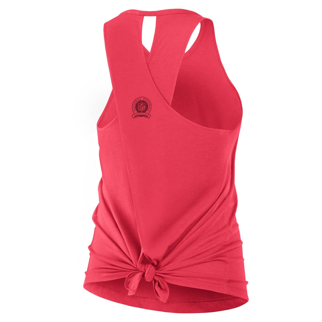 Tampa Bay Buccaneers Women's Glory Open-Back Crisscross Dri-FIT Tank Top Light Red - Nike
