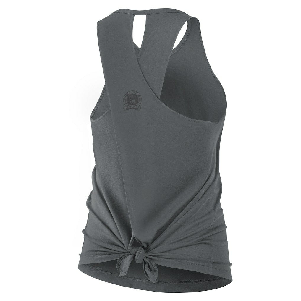 Arizona Cardinals Women's Glory Open-Back Crisscross Dri-FIT Tank Top Charcoal - Nike
