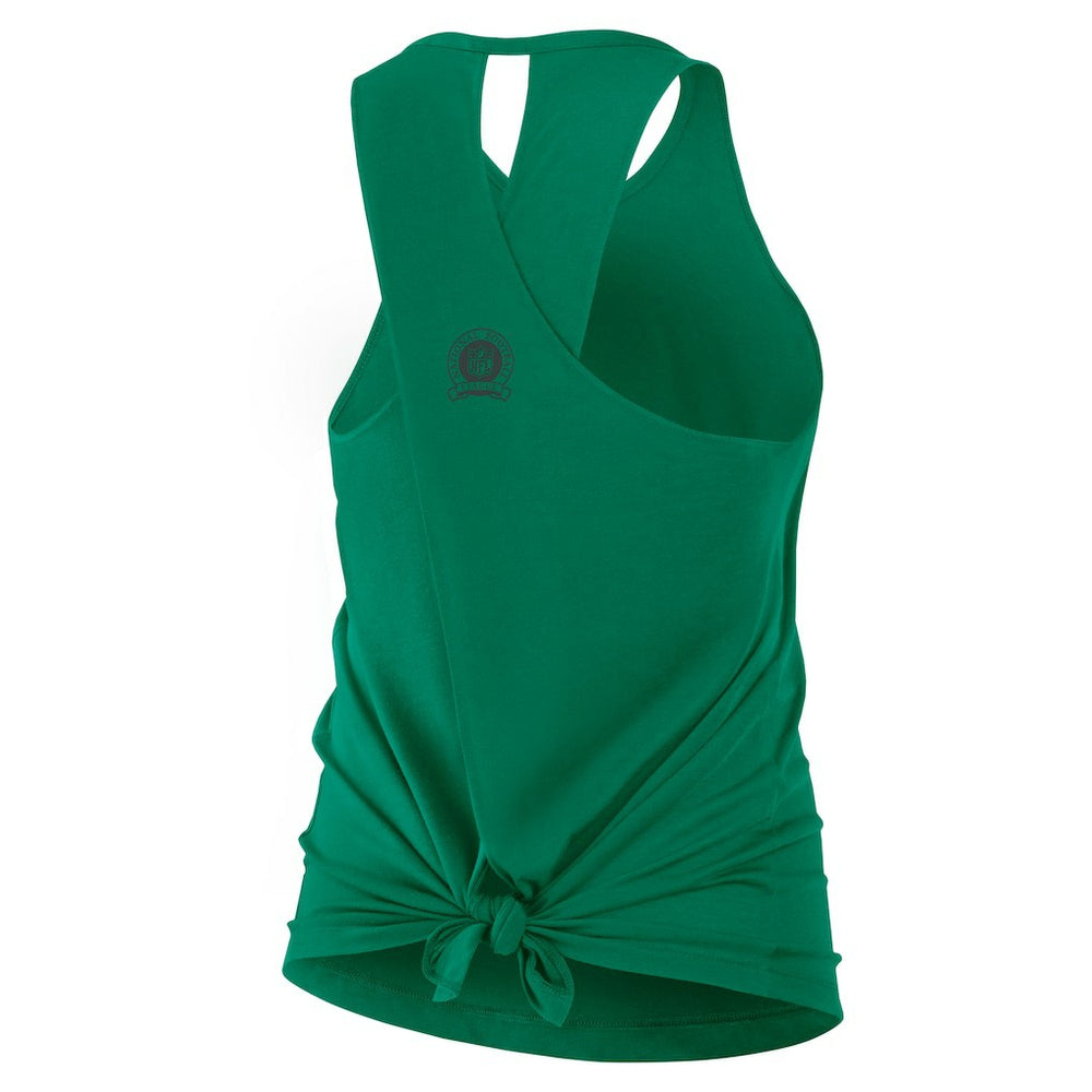 New York Jets Women's Glory Open-Back Crisscross Dri-FIT Tank Top Green - Nike