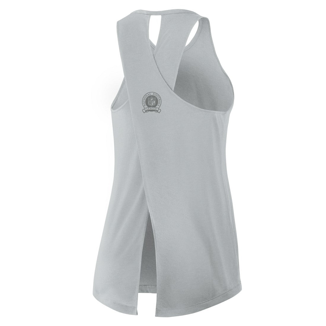 Detroit Lions Women's Glory Open-Back Crisscross Dri-FIT Tank Top Gray - Nike