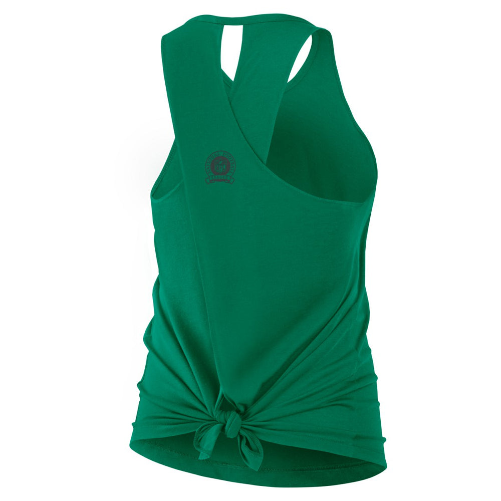 Green Bay Packers Women's Glory Open-Back Crisscross Dri-FIT Tank Top Green - Nike