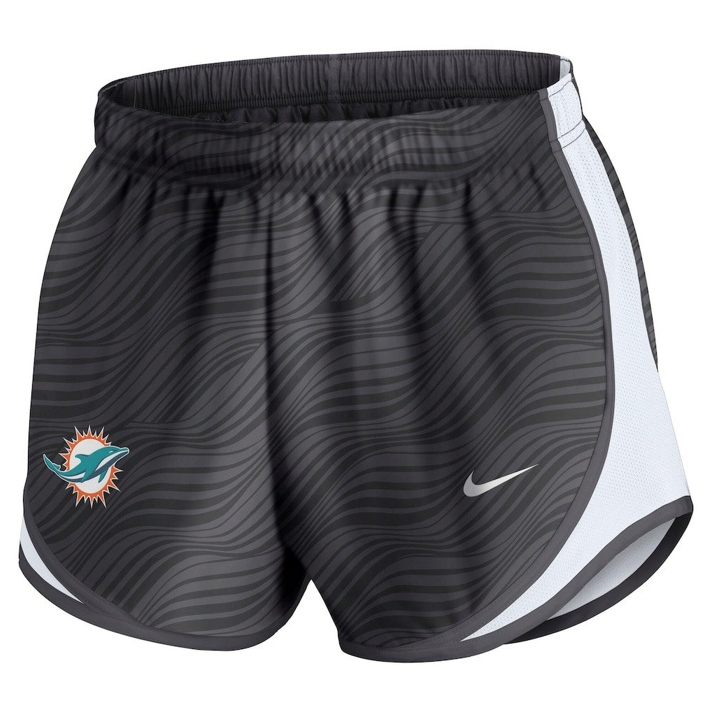 Miami Dolphins Women's Tempo Dri-FIT Shorts Anthracite - Nike