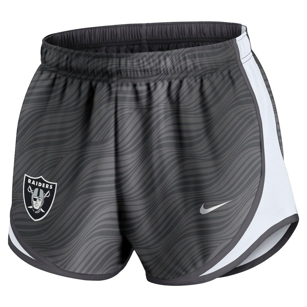 Las Vegas Raiders Women's Tempo Dri-FIT Shorts Anthracite - Nike