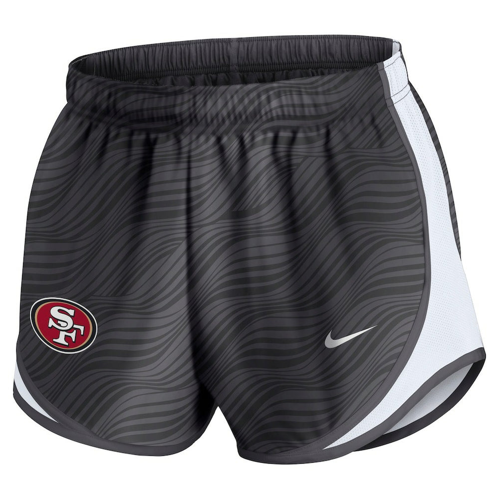 San Francisco 49ers Women's Tempo Dri-FIT Shorts Anthracite - Nike