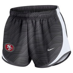 San Francisco 49ers Women's Tempo Dri-FIT Shorts Anthracite - Nike