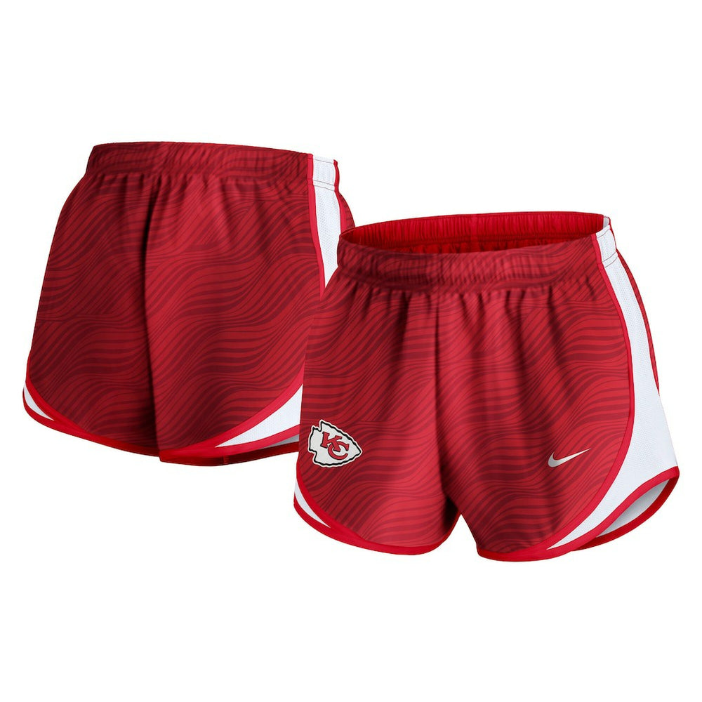 Kansas City Chiefs Women's Tempo Dri-FIT Shorts Red - Nike