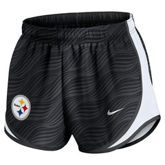 Pittsburgh Steelers Women's Tempo Dri-FIT Shorts Anthracite - Nike
