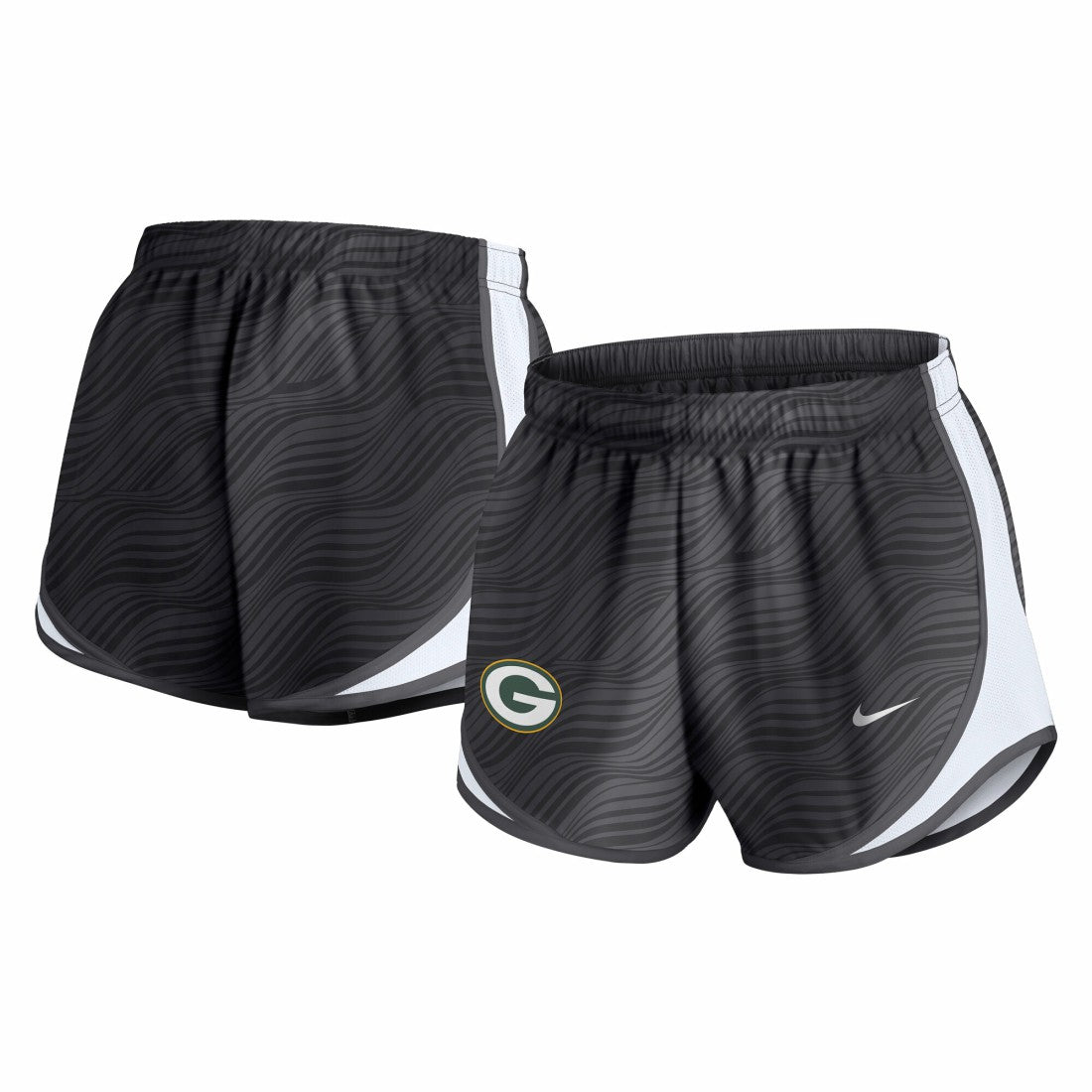 Green Bay Packers Women's Tempo Dri-FIT Shorts Anthracite - Nike